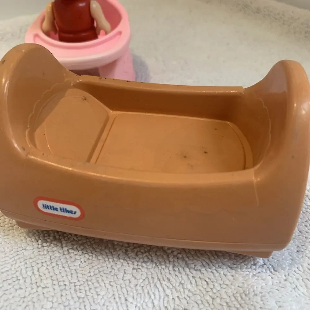 Fisher Price‎ Little People Snow Play Sled figure lot vintage 1990s